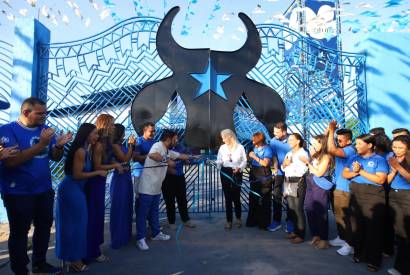 Retomada do Social:  Caprichoso reinaugura Escola de Arte Irmo Miguel de Pascale