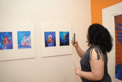 Exposio 'Ses Ix: Olhar Eu' emociona o pblico em comemorao aos 20 anos da Galeria do Largo e celebra ancestralidade e pertencimento