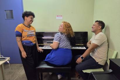 Concerto A Arte do Piano  A Quatro Mos valoriza vnculos familiares e prtica coletiva da msica em Manaus