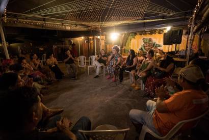 Muiraquit Muy Latino: Espao Muiraquit inicia novo ciclo com festa celebrando a cultura latina