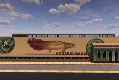 Manaus vai ganhar aqurio de cinco andares com vista para o rio Negro, anuncia prefeitura