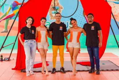Projeto Circo do Amanh leva arte, incluso e esperana s comunidades de Manaus e regio