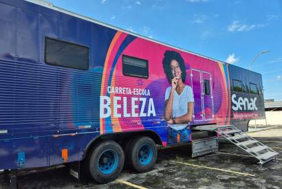 Senac leva Carreta de Beleza ao Shopping Grande Circular com cursos gratuitos