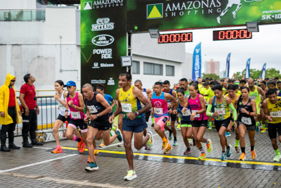 Amazonas Shopping promove corrida de rua em celebrao aos 34 anos