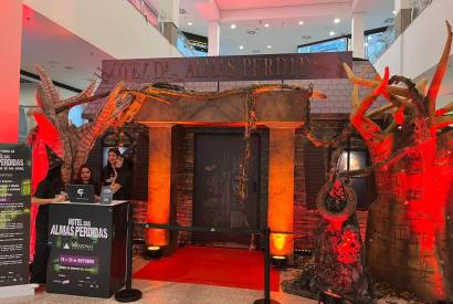 'Amazonas Shopping inaugura atrao de Halloween, o Hotel das Almas Perdidas 