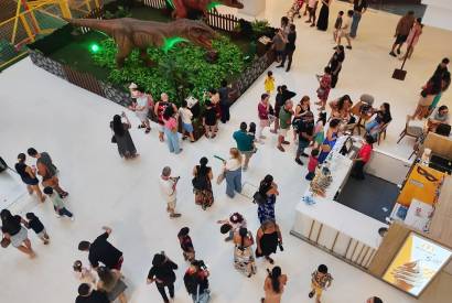 Shopping Ponta Negra promove encontro de f�s de dinossauros em Manaus