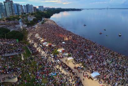 Cerca de 70 mil pessoas participam do �Amanhecer Manaus�, segundo Guarda Municipal