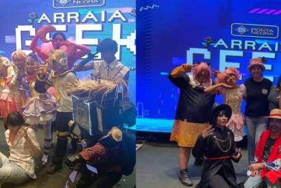 Arrai� Geek 2026 mistura cultura pop e tradi��o junina em programa��o gratuita no Shopping Ponta Negra
