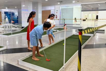 Manaus ganha pista de mini-golf durante o m�s de agosto
