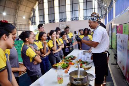 Escola Estadual Cid Cabral Da Silva recebe primeiro biodigestor, tecnologia que ir� gerar energia e aprendizado entre estudantes da rede p�blica do Amazonas