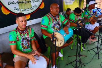Percuss�o, samba raiz, gastronomia e narrativas quilombolas marcam programa��o do Quilombo Cultural de S�o Benedito