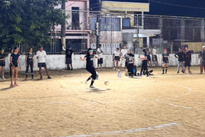 Em Manaus, mulheres venezuelanas encontram no esporte kickingball uma conex�o com suas ra�zes