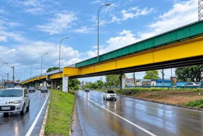 Viaduto na Avenida M�rio Ypiranga ser� interditado durante a madrugada em Manaus a partir desta segunda-feira