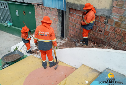 Prefeitura de Manaus atende zona Leste com servios de limpeza