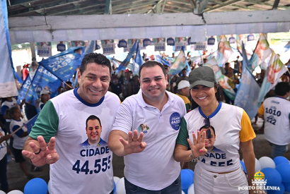 Roberto Cidade inicia ltima semana de campanha  reeleio em Manaquiri