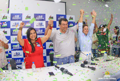  Com virada Eduardo Braga vai para o segundo turno e agradece os votos tanto na capital, quanto no interior