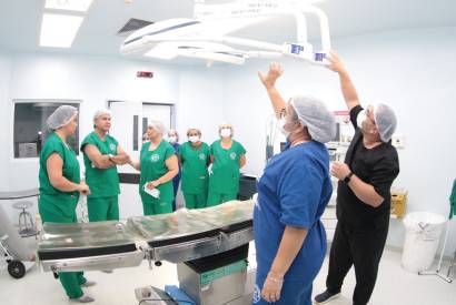Hospital e Pronto-Socorro 28 de Agosto refora atendimento com novo arco cirrgico
