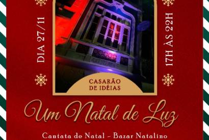 David Reis conta em primeira mo detalhes sobre a programao do evento: Um Natal de Luz realizado pelo Casaro de Ideias