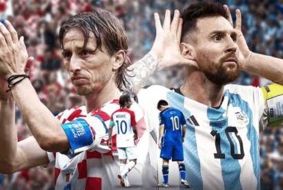 Argentina e Crocia se reencontram em busca de vaga na final da Copa   