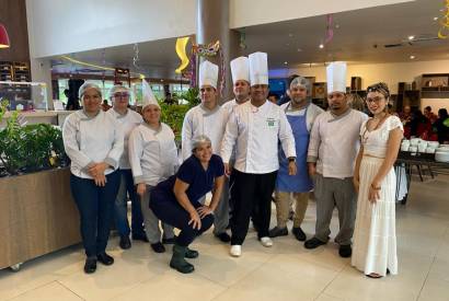 David Reis participa da Feijoada do Novo Hotel em Manaus
