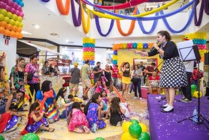 Amazonas Shopping promove 'Bailinho de Carnaval Kids', com diversas atividades para as famlias