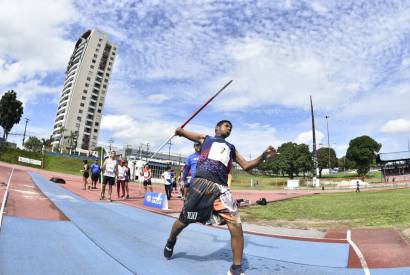 Vila Olmpica  sede do Campeonato Loterias Caixa de Atletismo Adulto