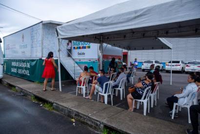 UBS mvel da Prefeitura de Manaus atender comunidade Rosa Almeida a partir de segunda