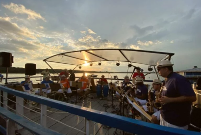 Orquestra de Beirado do Amazonas  a atrao do projeto Jazz no Flutuante, nesta sexta-feira