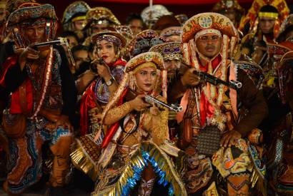 65 Festival Folclrico do Amazonas Categoria Ouro recebe o primeiro show da banda Ful de Mandacaru em Manaus, nesta sexta-feira
