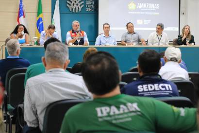 Estiagem 2024: Defesa Civil do Amazonas apresenta previses em reunio do agronegcio