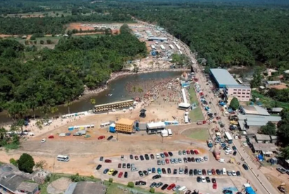 Prefeitura de Rio Preto da Eva anuncia racionamento de gua para populao devido seca dos rios no AM