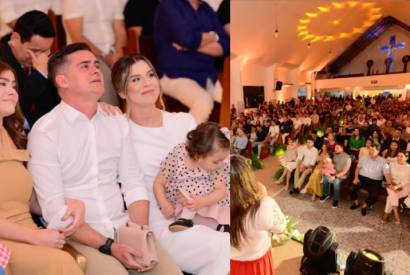 Prefeito David Almeida celebra aniversrio com culto de Ao de Graas