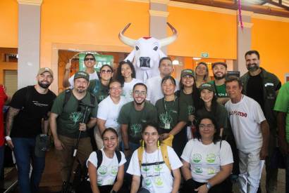 Boi Garantido refora compromisso ambiental e participa do lanamento do Projeto Floresta + Amaznia