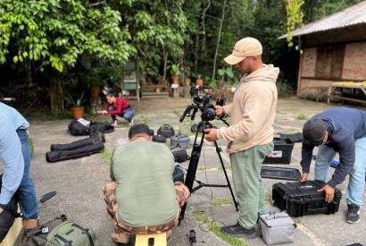 Com cenas gravadas no Musa, documentrio 'Amaznia em todas as cores' finaliza etapas de gravaes