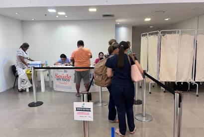 Millennium Shopping promove vacinao gratuita no Dia Mundial da Sade