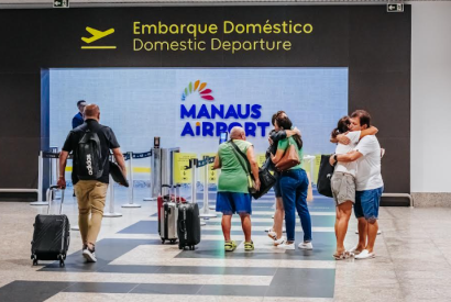 Aeroporto de Manaus refora ponte area turstica para Bogot e Caribe colombiano