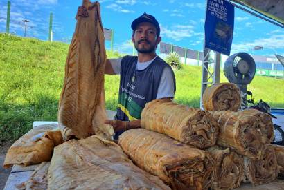 Feiro do Pescado da ADS: mais de 8 toneladas de peixe so comercializadas no primeiro dia da ao