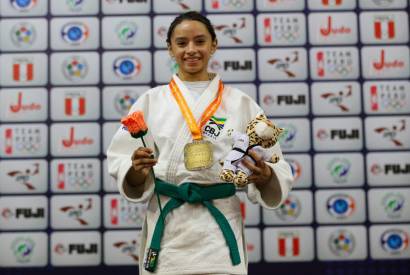 Amazonense Ana Paula Sena  ouro no Pan-Americano Cadete de Jud 2025, em Lima