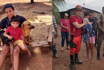 Criana desaparecida por quase 24h  encontrada protegida por ces em mata no Amazonas