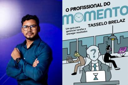 'O Profissional do Momento': Tasselo Brelaz lana livro com insights sobre carreira e mercado de trabalho, em Manaus 