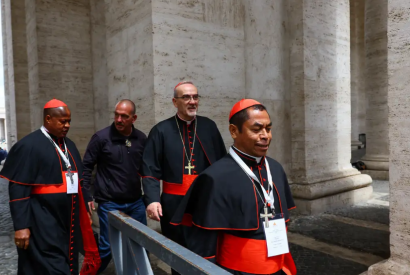 Cardeais que votam no conclave esto em Roma, diz Vaticano