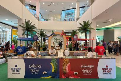 Show do grupo Kblocos e feira de artesanato so as atraes do espao Encontro das Tribos, em Shopping de Manaus