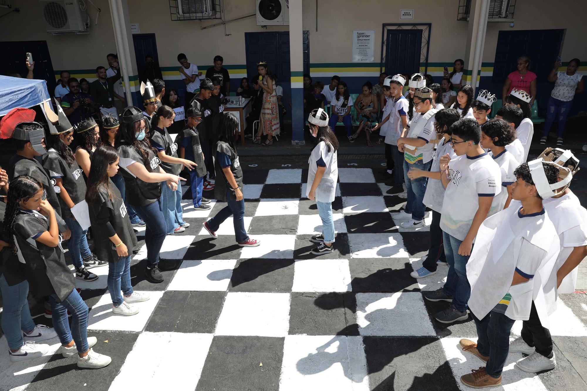 Estudantes da rede pública participam de 'Clube de Xadrez' nas escolas, em  Fortaleza, Educação